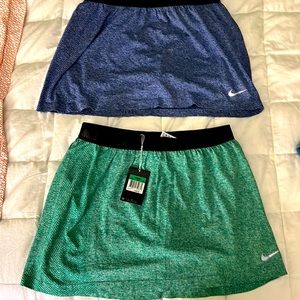 2 Nike golf skirts